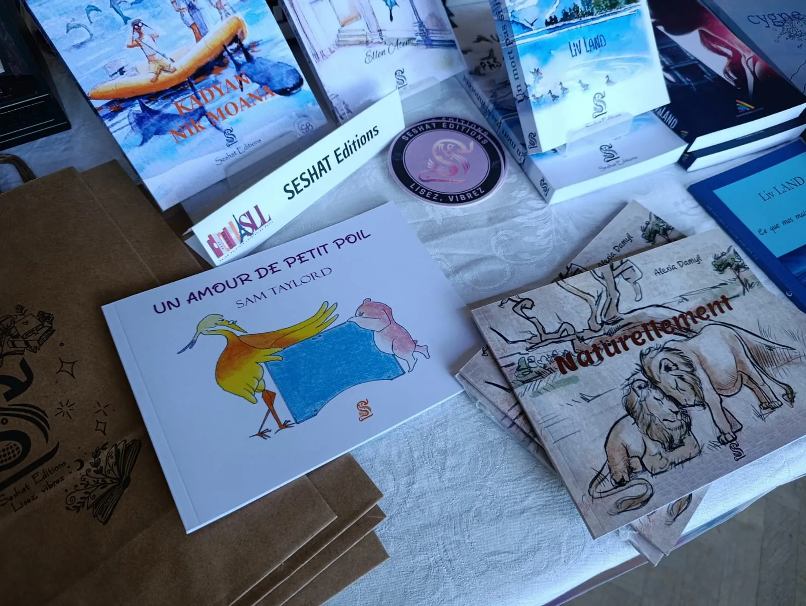 Rencontre au Salon du livre lesbien 2026
