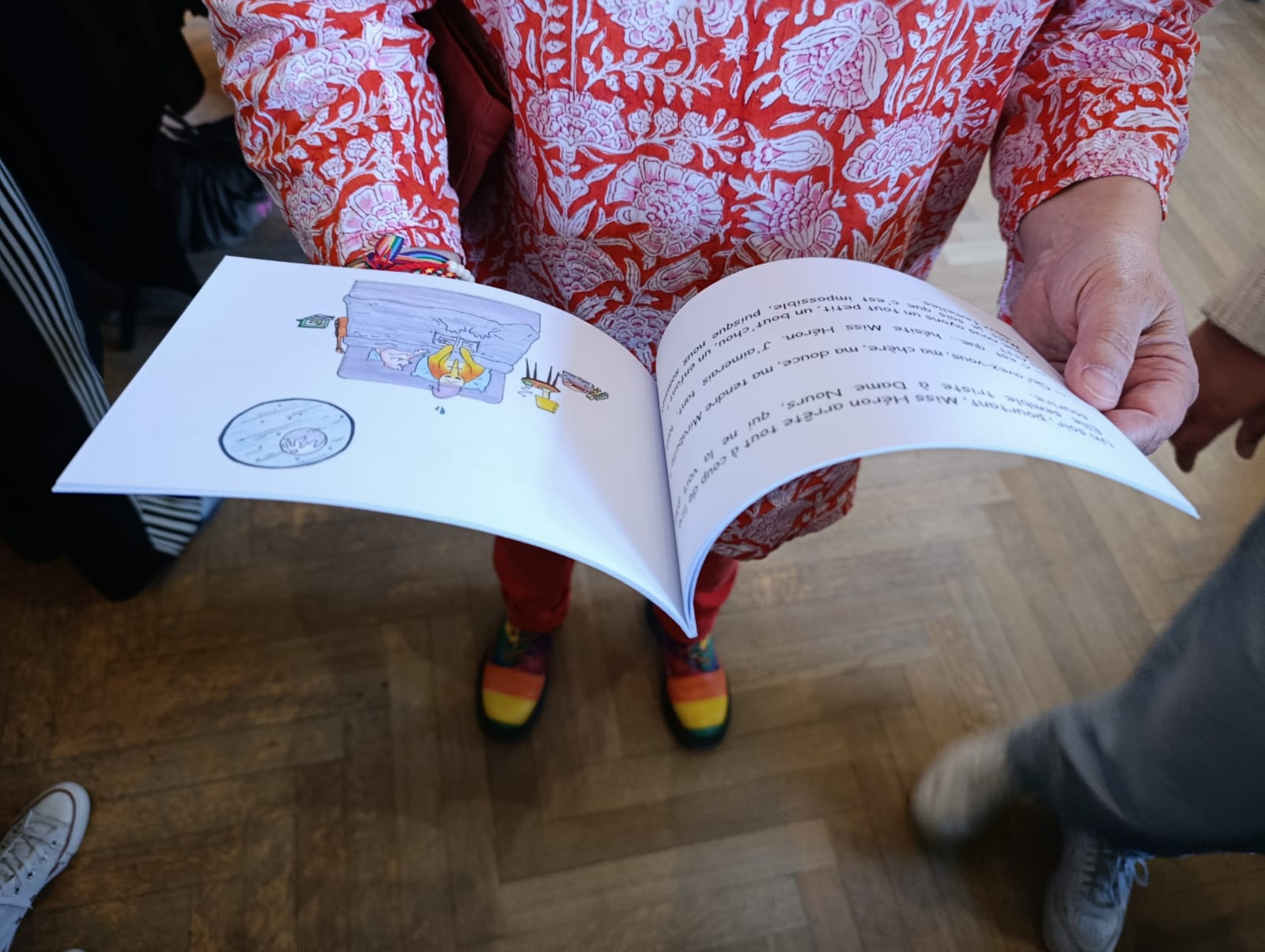 Table et livres au Salon du livre lesbien 2026