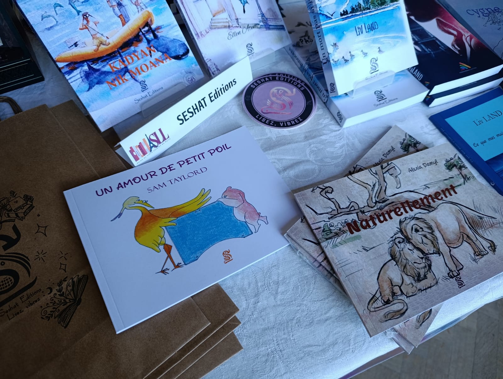 Rencontre au Salon du livre lesbien 2026